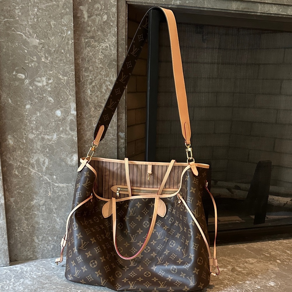 Louis Vuitton Dark Brown Monogram Tote